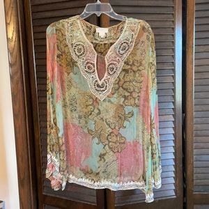 Gorgeous Unique Boho Blouse